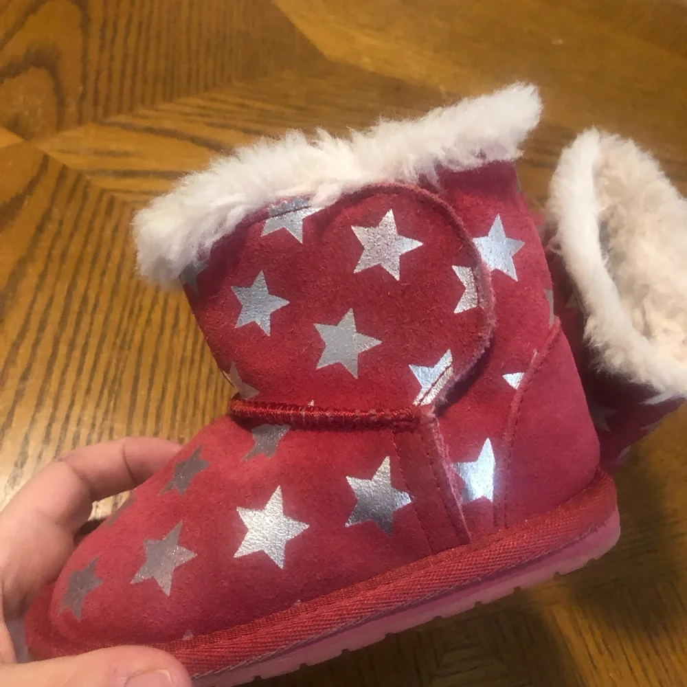 EMU Australia Starry Night Toddler Boots 18-24 mths‎ Blue Excellent